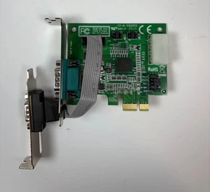 Startech 2 Port PCIe RS-232 Serial Card Low Profile PEX2S952LP - Bild 1 von 3