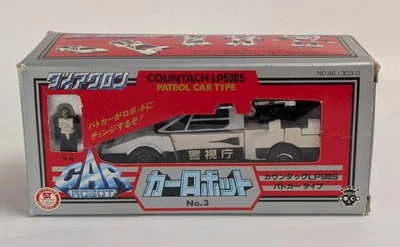 Takara Vintage Transformers G1 Diaclone Police Sunstreaker Boxed & Complete  - Image 1 of 4