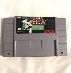 Ken Griffey Jr. présente Major League Baseball (Super Nintendo Entertainment... - Photo 1/1