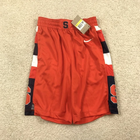 Nike Syracuse Orange Mens Small Basketball Shorts Elite New AT8913 891 *defect Cover