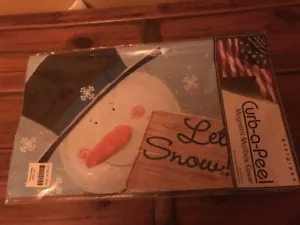 Primitive Let It Snow Curb A Peel cassetta postale copertura magnetica di Better Homes - Foto 1 di 2