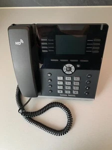 Téléphone Tiptel Htek UC924M Gigabit IP couleur téléphone - Photo 1/7
