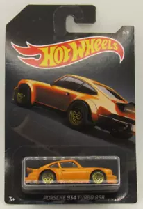Porsche 934 Turbo RSR 2020 Hot Wheels Exotics Walmart Black Card ORANGE - Picture 1 of 3