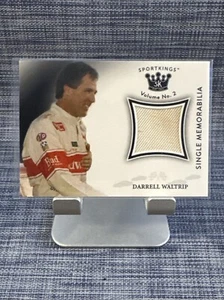 2020 Sportkings Vol. 2 Darrell Waltrip NASCAR Race Worn Firesuit Logo Patch - Picture 1 of 2