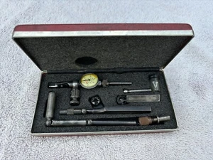Starrett 711 Last Word Dial Test Indicator .0005" Machinist Tool Set In Case - Picture 1 of 10