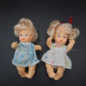 (2) Bambole da cinque pollici 1989 CITITOY - Foto 1 di 8