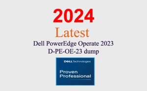 Dell PowerEdge Operate D-PE-OE-23 dump GUARANTEED (1 month update) - Afbeelding 1 van 1