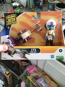 DISNEY STAR WARS YOUNG JEDII Lys SOLAY FIGURE TOY VEHICLE BIRTHDAY CHRISTMAS - Picture 1 of 1