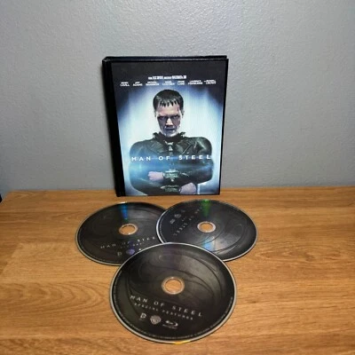 Man of Steel (Blu-Ray DVD 2013, 3-Disc Set) Target Exclusive Lenticular Digibook - Image 1 of 3