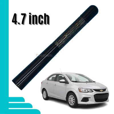 Antena 4,7" negra para Chevrolet Sonic 2012-2019 Foto 1 de 4