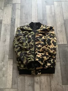 BAPE Split 1st Camo Bomber Jacket - Medium - Picture 1 of 13
