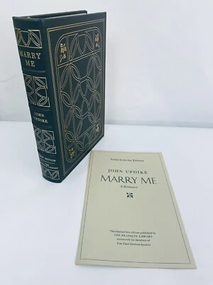 Franklin Library Frist Edition Society Marry Me by John Updike 1976 - Image 1 of 4