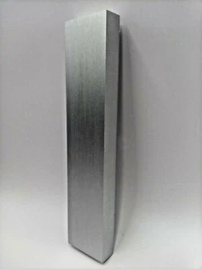 New 12"X 1" thick Heavy Cast aluminum brushed finish Helvetica "I" w/ template - Picture 1 of 7