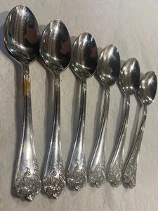REED & BARTON STAINLESS 18/8 JAPAN "CHARDONAY" (6) TEASPOONS - Picture 1 of 3