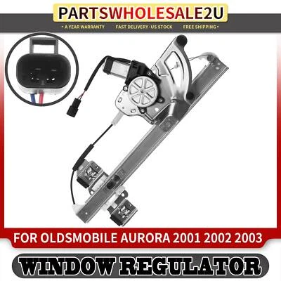 Front Left Power Window Regulator w/ Motor for Oldsmobile Aurora 2001-2003 Sedan - Image 1 of 4
