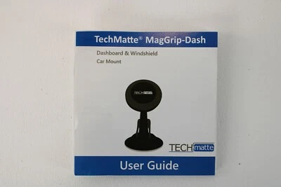 TechMatte MagGrip Dashboard and Windshield Magnetic Universal Car Mount (Black) - Image 1 of 4