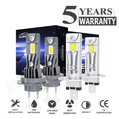 For Hyundai XG350 L Sedan 3.5L 2002 2003 2004 2005 Front LED Headlight Bulbs Kit - Image 1 of 4