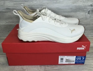 Puma Sophia Evo 1818959 Women's Sneakers 7 Cream Lace Up Athletic Running Shoes - Picture 1 of 7