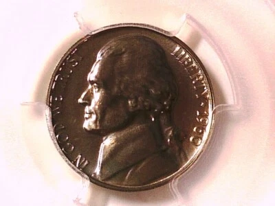 1960 Proof Jefferson Nickel PCGS PR 67 34270737 Lightly Toned - Image 1 of 3