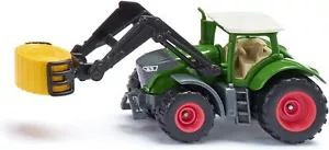Siku 1539,Fendt 1050 Vario Tractor,Metal/Plastic, Green,Bale clamp and Removable - Picture 1 of 2