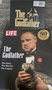 The Godfather Trilogy Collection VHS New Sealed Tapes BoxSet 97 w/ Life Magazine - Picture 1 of 12