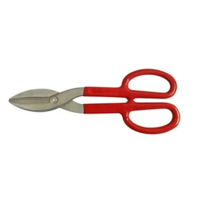 10" Alloy Steel Heat Treated Tinman Style Tin Snip Sheet Metal Shear Scissors - Picture 1 of 4