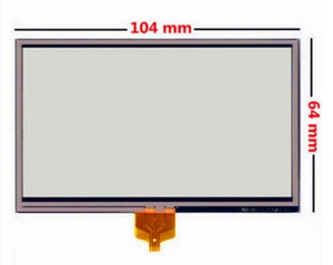 For TomTom VIA 110 4EH45 GPS Resistance Touch Panel Screen Digitizer 105mm*65mm - Afbeelding 1 van 4