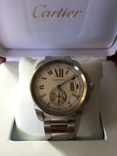 Cartier Calibre de Cartier Stainless Steel W7100015 42mm w/ Extra Band