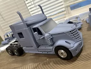 rc tamiya 1/14 truck body parts Kenworth 1:14 T800 W900 T-680 Lesu Lowboy Wedico - Picture 1 of 18