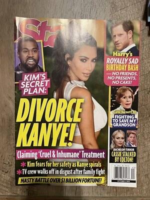 Star Magazine Oct 5, 2020 Kim’s Secret Plan: Divorce Kanye! - Image 1 of 2