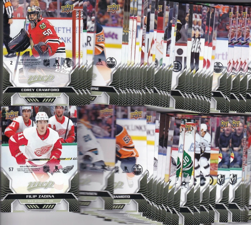 2020-21 20-21 UPPER DECK MVP HOCKEY PUZZLE CARDS 1-200 PICK YOUR CARD - Image 1 of 1