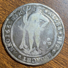 1653 Brunswick Wolfenbüttel Germany Wild Man Thaler Silver Coin K947