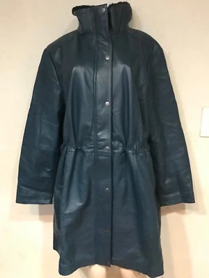 女式冬季外套教堂真皮 Anorak 夹克外套加 22W 20W — 第 1/4 张图片