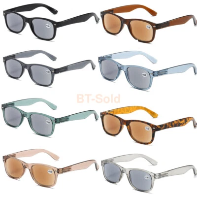 2024 Tinted Reading Glasses Sunglasses Womens Mens 1.0 1.5 2.0 2.5 3.0 3.5 4.0