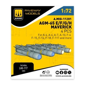 A.MIG-11201 1/72 AGM-65E/F/G/H Maverick (4 pcs) - Imagen 1 de 2