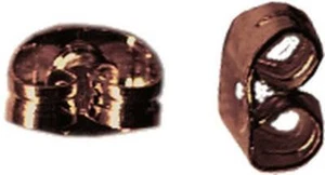 Embout papillon boucle d'oreille Cuivré (lot 10 paires) - Imagen 1 de 1