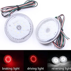 Luz de freno trasero reflector de parachoques LED lente transparente para Toyota Sienna SE 11-13 - Imagen 1 de 23