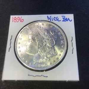 1896-P Morgan Silver Dollar Beautiful Uncirculated - Picture 1 of 12