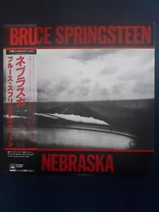 Bruce Springsteen Nebraska 1982 Japan erste Ausgabe mit OBI, Einsatz, Innenhülle - Bild 1 von 8