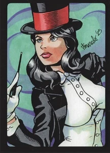 Tarjeta de boceto impresa Batman - Zatanna #1 edición limitada. Juego de 12 ACEO - Imagen 1 de 3