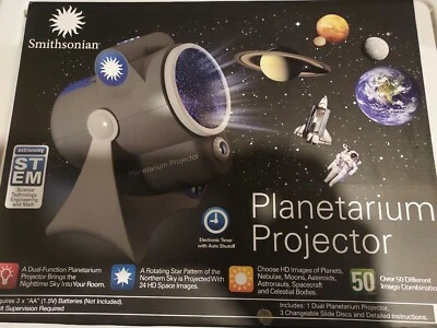Smithsonian Optics Room Planetarium and Dual Projector Science Kit Black - Image 1 of 4