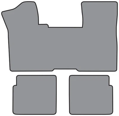 1979-1985 Cadillac Eldorado 1pc Front & 2pc Rear Cutpile Carpet Logo Floor Mat - Image 1 of 2