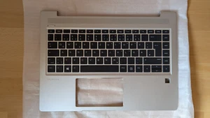 HP ProBook 445 G7 beleuchtete Tastatur DE Top cover backlit keyboard L65224-041 - Bild 1 von 4