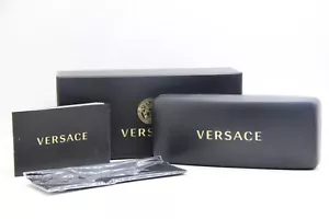 NEU VERSACE SCHWARZ AUTHENTISCH BRILLEN SONNENBRILLE ETUI MIT TUCH - Bild 1 von 2