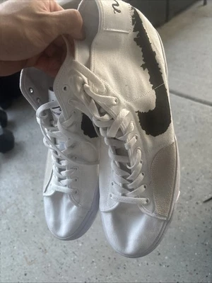 Nike SB BLZR Court Mid Men's Sneakers White /black Size 14 - Image 1 of 4