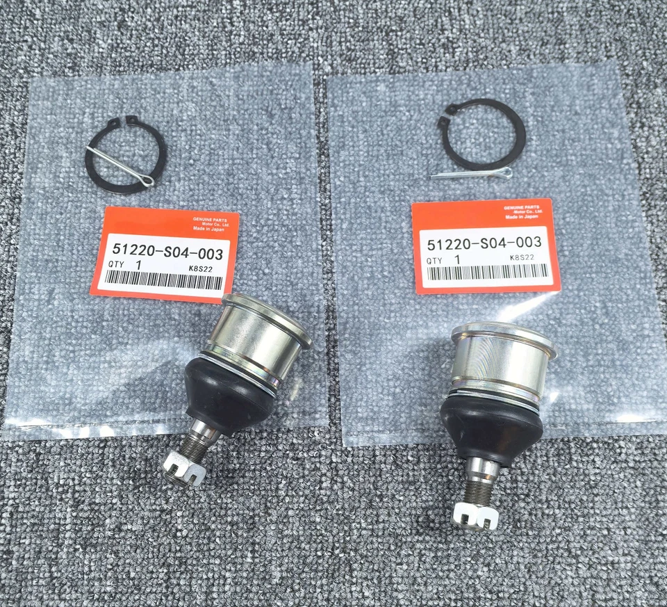 OEM 2PCS Front Lower Ball Joint  For Honda 92-00 Civic 97-01 CR-V 51220-S04-003 - Imagem 1 de 2