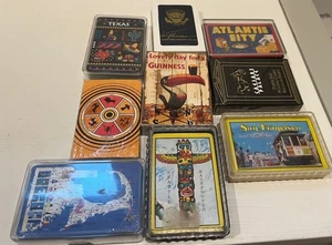 Las Vegas, Harry Truman, Texas, Guinness, Cape Cod, etc. Spielkarten, Lot - Neu! - Bild 1 von 10