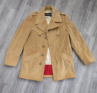 Vintage McGregor Jacket Size 36 Mens Corduroy Tan Button Front VTG - Image 1 of 4