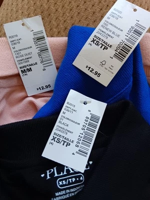 Mixed Lot The Childrens Place Shirt Girls Collared Polo Short Sleeve NWT - Image 1 of 4