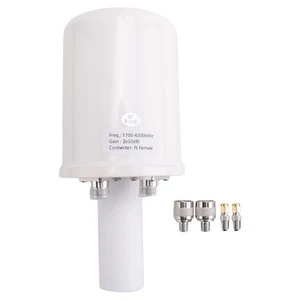 Corne D'Alimentation D'Antenne 5G à Polarisation en 1700-4200 MHz W6778 - Photo 1/7